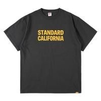 STANDARD CALIFORNIA】SD HEAVYWEIGHT BASIC LOGO T BROWN Tシャツ