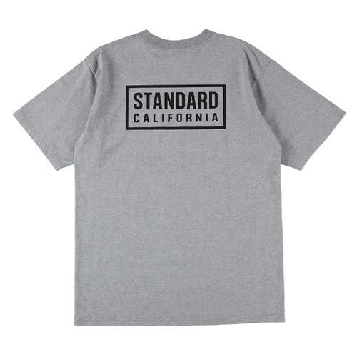 STANDARD CALIFORNIA】SD HEAVYWEIGHT BOX LOGO T GRAY Tシャツ スタンダードカリフォルニア -  GRAVY'S グレイビーズ オンラインショップ さいたま市中央区与野駅西口５分