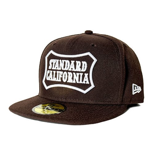 STANDARD CALIFORNIA】NEW ERA × STANDARD CALIFORNIA 59FIFTY LOGO CAP BROWN  ニューエラ スタンダードカリフォルニア - GRAVY'S グレイビーズ オンラインショップ さいたま市中央区与野駅西口５分