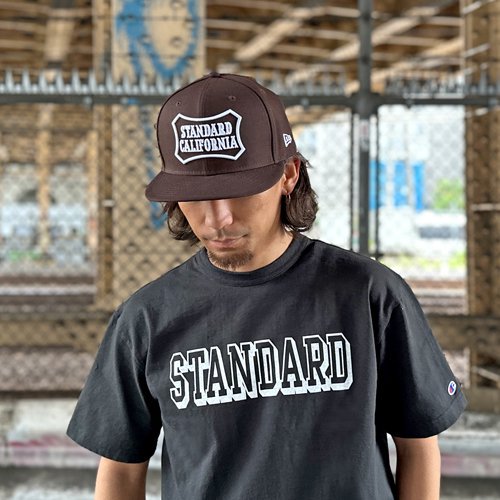 STANDARD CALIFORNIA】NEW ERA × STANDARD CALIFORNIA 59FIFTY LOGO CAP BROWN  ニューエラ スタンダードカリフォルニア - GRAVY'S グレイビーズ オンラインショップ さいたま市中央区与野駅西口５分