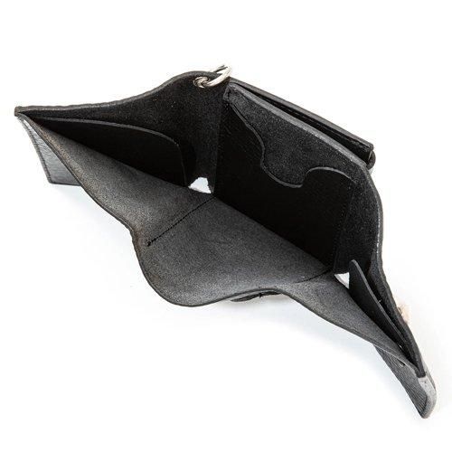 ミニトラッカーウォレット シルバー 3層 ハンドメイド キャリー calee CALEE(キャリー) ウォレットチェーン SILVER STAR CONCHO