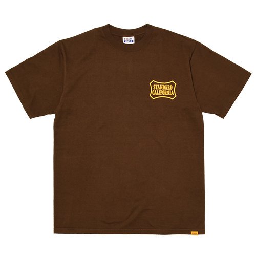 STANDARD CALIFORNIA】SD HEAVYWEIGHT BASIC LOGO T BROWN Tシャツ スタンダードカリフォルニア -  GRAVY'S グレイビーズ オンラインショップ さいたま市中央区与野駅西口５分