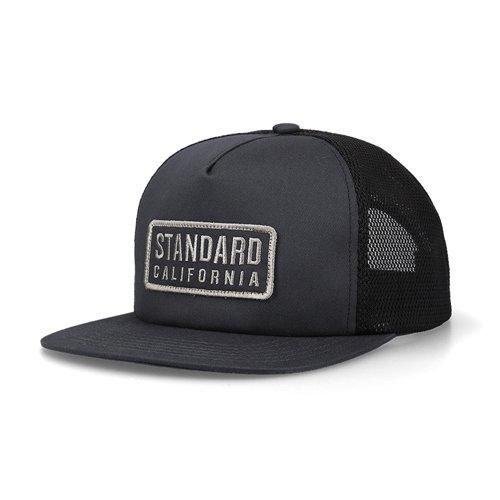 STANDARD CALIFORNIA】SD BOX LOGO PATCH MESH CAP BLACK