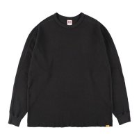 STANDARD CALIFORNIASD WAFFLE THERMAL LONG SLEEVE TBLACKåե륵ޥTɥե˥