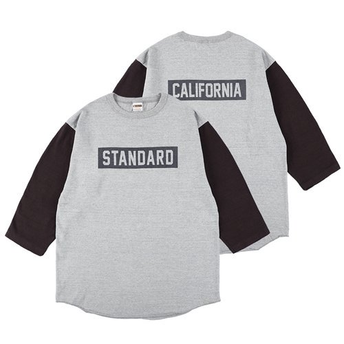 STANDARD CALIFORNIA】SD 88/12 BOX LOGO BASEBALL T GRAY ベースボールTシャツ  スタンダードカリフォルニア - GRAVY'S グレイビーズ オンラインショップ さいたま市中央区与野駅西口５分