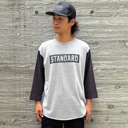 【STANDARD CALIFORNIA】SD 88/12 BOX LOGO BASEBALL T　GRAY　ベースボールTシャツ　 スタンダードカリフォルニア - GRAVY’S グレイビーズ オンラインショップ さいたま市中央区与野駅西口５分