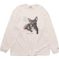 <img class='new_mark_img1' src='https://img.shop-pro.jp/img/new/icons14.gif' style='border:none;display:inline;margin:0px;padding:0px;width:auto;' />TES/ƥTES 4BUHI VINTAGE LONG SLEEVE TEEIVORY/BRINDLEԡTHE ENDLESS SUMMER/ɥ쥹ޡ