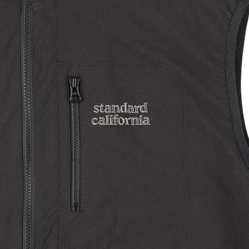 STANDARD CALIFORNIA】SD CORDURA STRETCH UTILITY VEST BLACK