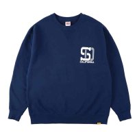 <img class='new_mark_img1' src='https://img.shop-pro.jp/img/new/icons14.gif' style='border:none;display:inline;margin:0px;padding:0px;width:auto;' />STANDARD CALIFORNIASD US COTTON LOGO SWEATNAVYåȡɥե˥