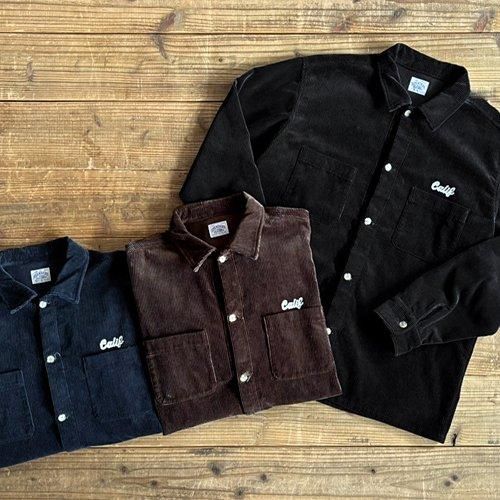 STANDARD CALIFORNIA】SD CORDUROY SHIRT JACKET NAVY コーデュロイ