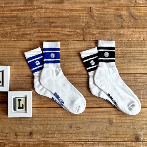 STANDARD CALIFORNIA】SD SPORTS SOCKS-2P BLACK/BLUE ソックス 靴下 スタンダードカリフォルニア -  GRAVY'S グレイビーズ オンラインショップ さいたま市中央区与野駅西口５分