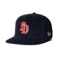 <img class='new_mark_img1' src='https://img.shop-pro.jp/img/new/icons14.gif' style='border:none;display:inline;margin:0px;padding:0px;width:auto;' />STANDARD CALIFORNIANEW ERA  SD 59FIFTY CORDUROY LOGO CAPNAVY˥塼顡ɥե˥