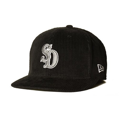 STANDARD CALIFORNIA】NEW ERA × SD 59FIFTY CORDUROY LOGO CAP BLACK ニューエラ  スタンダードカリフォルニア - GRAVY'S グレイビーズ オンラインショップ さいたま市中央区与野駅西口５分