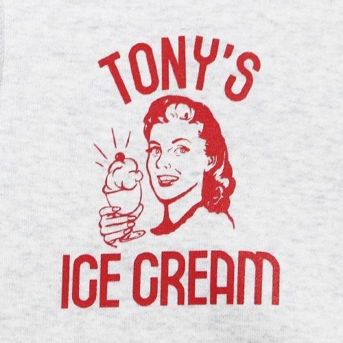 TONY TAIZSUN/トニータイズサン】TONY'S ICE CREAM HOODIE GRAY