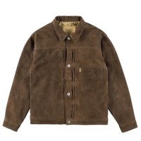 <img class='new_mark_img1' src='https://img.shop-pro.jp/img/new/icons14.gif' style='border:none;display:inline;margin:0px;padding:0px;width:auto;' />STANDARD CALIFORNIASD LEATHER JACKET S996BROWN쥶㥱åȡɥե˥