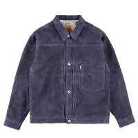 <img class='new_mark_img1' src='https://img.shop-pro.jp/img/new/icons50.gif' style='border:none;display:inline;margin:0px;padding:0px;width:auto;' />STANDARD CALIFORNIASD LEATHER JACKET S996NAVY쥶㥱åȡɥե˥