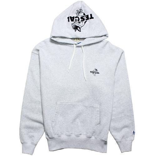 TES/テス】TES CAL LOCAL SWEAT PARKA GRAY プルオーバーパーカー THE