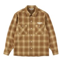 <img class='new_mark_img1' src='https://img.shop-pro.jp/img/new/icons14.gif' style='border:none;display:inline;margin:0px;padding:0px;width:auto;' />STANDARD CALIFORNIASD WOOL CHECK SHIRTBROWNåġɥե˥