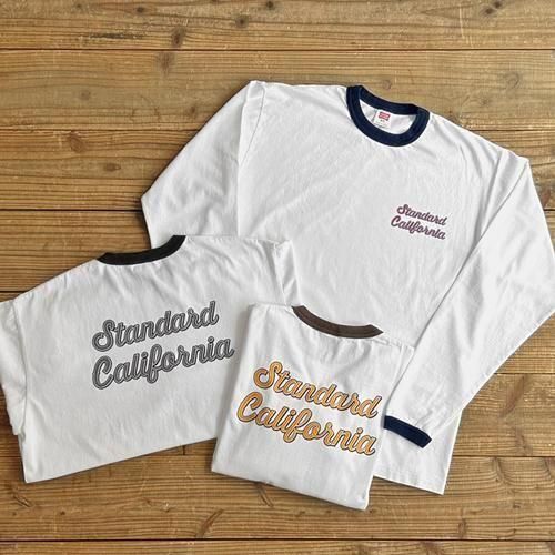 STANDARD CALIFORNIA】SD US COTTON SCRIPT LOGO RINGER LONG