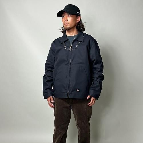 ジャケット・アウター HTC Dickies Eisenhower Jacket Black HTC DICKIES EISENHOWER JACKET #FLOWER STONE(BLACK