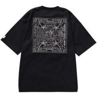 <img class='new_mark_img1' src='https://img.shop-pro.jp/img/new/icons14.gif' style='border:none;display:inline;margin:0px;padding:0px;width:auto;' />【TES/テス】TES BANDANA EMB BIG　BLACK　Ｔシャツ　THE ENDLESS SUMMER/エンドレスサマー