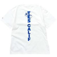 <img class='new_mark_img1' src='https://img.shop-pro.jp/img/new/icons14.gif' style='border:none;display:inline;margin:0px;padding:0px;width:auto;' />【TES/テス】TES CAL FLOCK TEE　WHITE　Ｔシャツ　THE ENDLESS SUMMER/エンドレスサマー