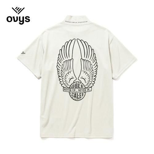 CALEE/キャリー】× ovys MOCK NECK BACK MESH S/S TEE A TYPE