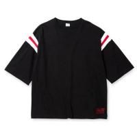 <img class='new_mark_img1' src='https://img.shop-pro.jp/img/new/icons14.gif' style='border:none;display:inline;margin:0px;padding:0px;width:auto;' />CALEE/꡼VINTAGE TYPE RIB FOOT BALL TEEBLACKեåȥܡT