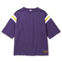 <img class='new_mark_img1' src='https://img.shop-pro.jp/img/new/icons14.gif' style='border:none;display:inline;margin:0px;padding:0px;width:auto;' />CALEE/꡼VINTAGE TYPE RIB FOOT BALL TEEPURPLEեåȥܡT