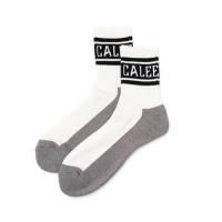 <img class='new_mark_img1' src='https://img.shop-pro.jp/img/new/icons14.gif' style='border:none;display:inline;margin:0px;padding:0px;width:auto;' />CALEE/꡼JACQUARD PILE LINE SOCKSWHITE/BLACKå
