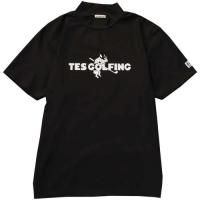 <img class='new_mark_img1' src='https://img.shop-pro.jp/img/new/icons14.gif' style='border:none;display:inline;margin:0px;padding:0px;width:auto;' />TES/ƥTES GOLF 4WAY STRETCH MOCK NECK GOLFING LOGOBLACKեåͥå