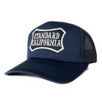 <img class='new_mark_img1' src='https://img.shop-pro.jp/img/new/icons14.gif' style='border:none;display:inline;margin:0px;padding:0px;width:auto;' />STANDARD CALIFORNIASD BASIC LOGO PATCH MESH CAPNAVYå奭åסɥե˥