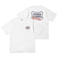 <img class='new_mark_img1' src='https://img.shop-pro.jp/img/new/icons14.gif' style='border:none;display:inline;margin:0px;padding:0px;width:auto;' />STANDARD CALIFORNIASD HEAVYWEIGHT SHIELD LOGO T JULY 4THWHITETġɥե˥