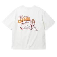 <img class='new_mark_img1' src='https://img.shop-pro.jp/img/new/icons14.gif' style='border:none;display:inline;margin:0px;padding:0px;width:auto;' />CALEE/꡼VINTAGE TYPE SYNDICATE RETRO GIRL TEEWHITETġNATURALLY PAINT DESIGN