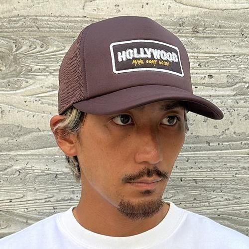 STANDARD CALIFORNIA】SD MAKE SOME NOISE MESH CAP BROWN