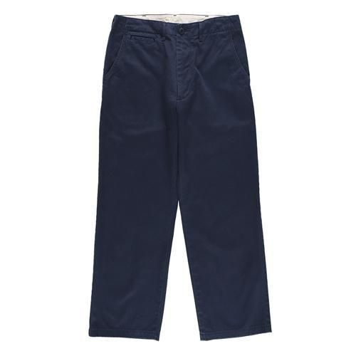 STANDARD CALIFORNIA】SD CHINO PANTS W VINTAGE WASH NAVY ワイド