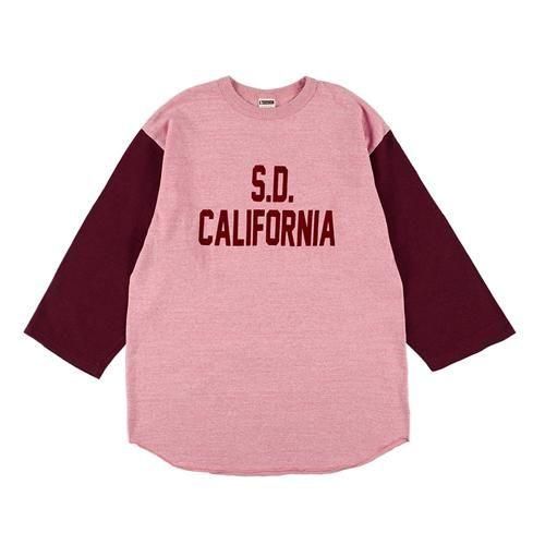 STANDARD CALIFORNIA】SD 88/12 LOGO BASEBALL T RED ベース