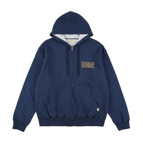 STANDARD CALIFORNIA ネイビー トレーナー STANDARD CALIFORNIA】RUSSELL ATHLETIC / SD W FACE LOGO ZIP