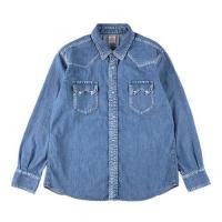 <img class='new_mark_img1' src='https://img.shop-pro.jp/img/new/icons14.gif' style='border:none;display:inline;margin:0px;padding:0px;width:auto;' />STANDARD CALIFORNIASD DENIM WESTERN SHIRT VINTAGE WASHINDIGOǥ˥०󥷥