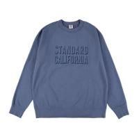 <img class='new_mark_img1' src='https://img.shop-pro.jp/img/new/icons14.gif' style='border:none;display:inline;margin:0px;padding:0px;width:auto;' />STANDARD CALIFORNIASD PIMA CREW LOGO SWEATNAVYԥޥåȥå
