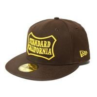 STANDARD CALIFORNIA】SD CORDUROY LOGO CAP NAVY コーデュロイ
