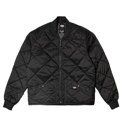 ジャケット・アウター HTC Dickies Diamond Quilt Jacket HTC】HTC DICKIES DIAMOND QUILT JACKET #SN-32 STONE BLACK