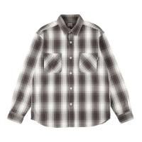 <img class='new_mark_img1' src='https://img.shop-pro.jp/img/new/icons14.gif' style='border:none;display:inline;margin:0px;padding:0px;width:auto;' />【STANDARD CALIFORNIA】SD HEAVY FLANNEL CHECK SHIRT CHARCOAL ヘヴィーフランネルシャツ スタンダードカリフォルニア