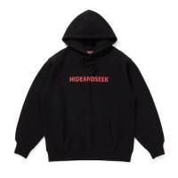 <img class='new_mark_img1' src='https://img.shop-pro.jp/img/new/icons14.gif' style='border:none;display:inline;margin:0px;padding:0px;width:auto;' />HIDE AND SEEKLOGO HOODED SWEAT SHIRTBLACK/REDץ륪Сѡϥɥɥ