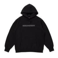 <img class='new_mark_img1' src='https://img.shop-pro.jp/img/new/icons14.gif' style='border:none;display:inline;margin:0px;padding:0px;width:auto;' />HIDE AND SEEKLOGO HOODED SWEAT SHIRTBLACK/GRAYץ륪Сѡϥɥɥ