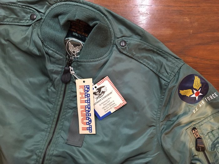 U.S. AIRFORCE L2-B Dead Stock Flight Jacket by Weintrub Brothers