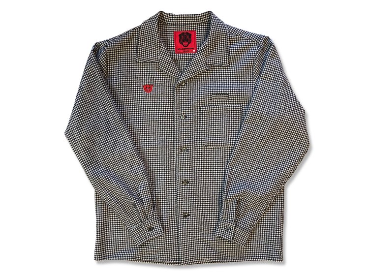 Oldies Wool Shirts - White/Charcoal Gray - Cloveru Official Online