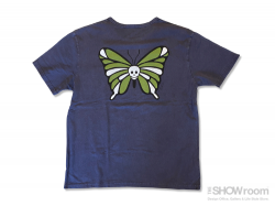 Skull Butterfly (Papillon) Tee - Vintage Navy<img class='new_mark_img2' src='https://img.shop-pro.jp/img/new/icons47.gif' style='border:none;display:inline;margin:0px;padding:0px;width:auto;' />