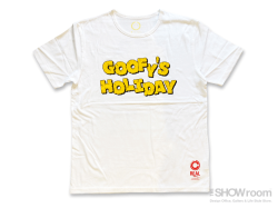 GOOFY`S HOLIDAY Tee - Washed White<img class='new_mark_img2' src='https://img.shop-pro.jp/img/new/icons5.gif' style='border:none;display:inline;margin:0px;padding:0px;width:auto;' />