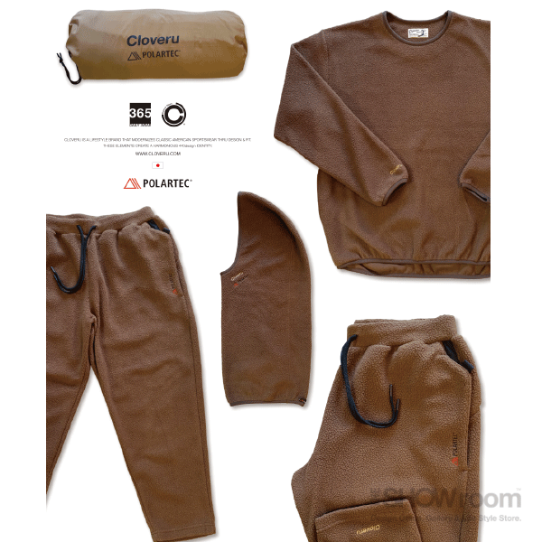 Cloveru THERMAL PRO CREW - COYOTE BROWN-